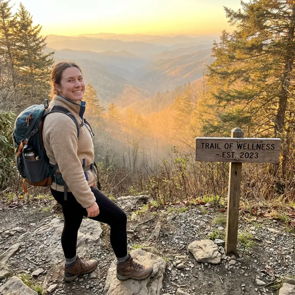 Patient enjoying an active, healthy lifestyle supported by Greenbrier's wellness programs